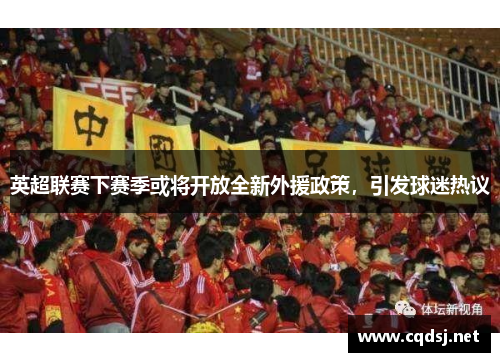 英超联赛下赛季或将开放全新外援政策，引发球迷热议